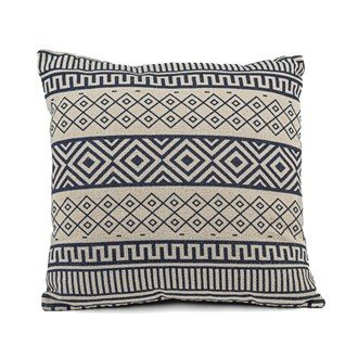 Aztec Cushion Blue 