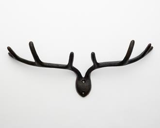 Cast iron Full antler hooks  