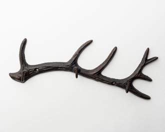 Cast iron Half antler hooks