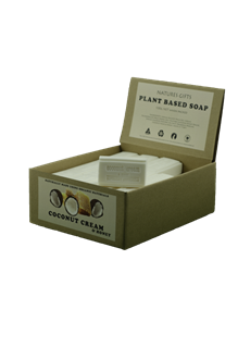 Coconut cream & Honey soap 100g disp 36 