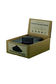Charcoal soap detox 100g, display of 36 