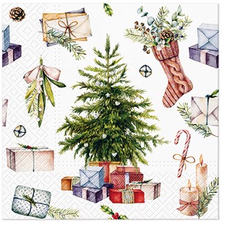 Christmas at Home napkins