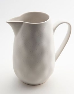Mica Stoneware Jug 1.2L white 